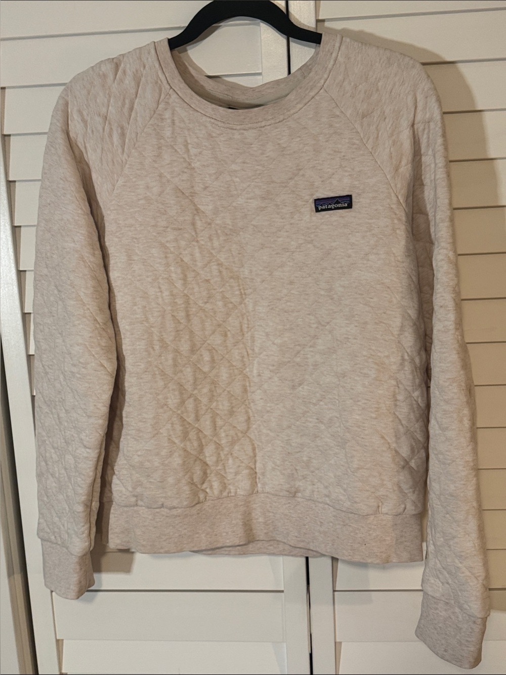 Patagonia Quilt Organic Cotton Crewneck Med